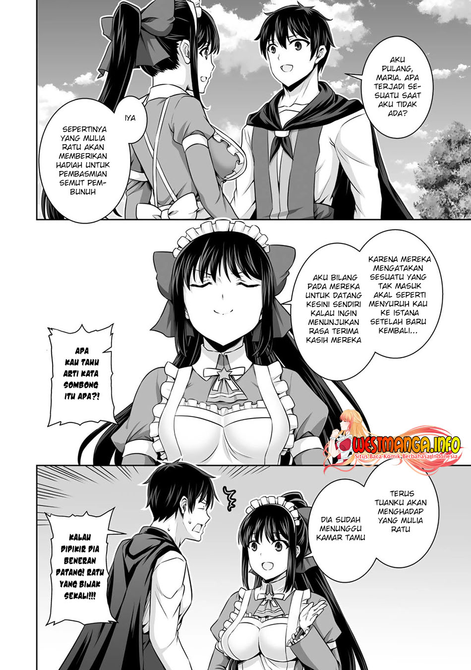 Kami no Techigai de Shindara Zumi de Isekai ni Hourikomare Mashita Chapter 14 Bahasa Indonesia